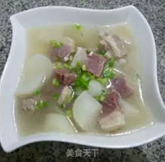 Make Salted meat chop radish soup step 11