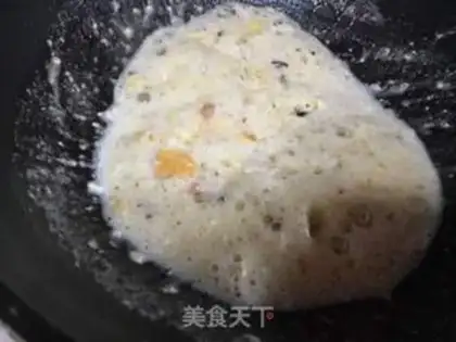 Make Duck egg yolk pumpkin step 4