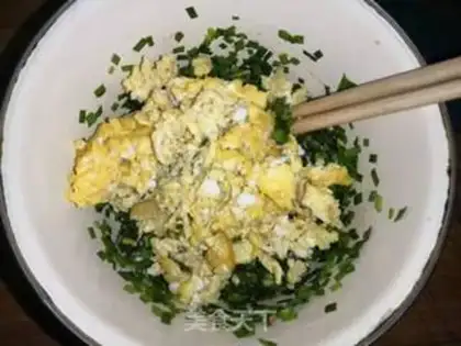 Make Egg dumplings step 7
