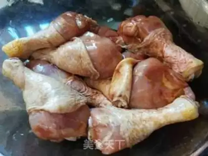 Make Burn chicken legs step 0
