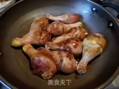 Make Burn chicken legs step 1