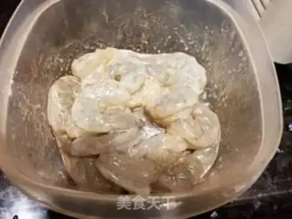 Make Shrimp mushroom tofu step 2