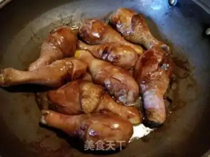 Make Burn chicken legs step 2