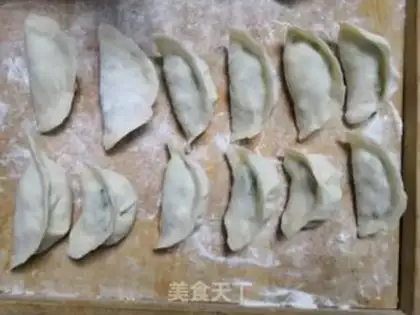 Make Egg dumplings step 10
