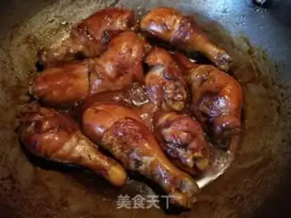 Make Burn chicken legs step 3
