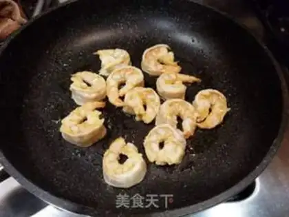 Make Shrimp mushroom tofu step 6