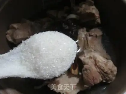 Make Old tofu boils bones step 6