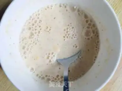 Make White melon corn congee step 3