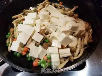 Make Shrimp mushroom tofu step 11