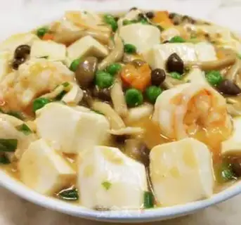 Make Shrimp mushroom tofu step 17