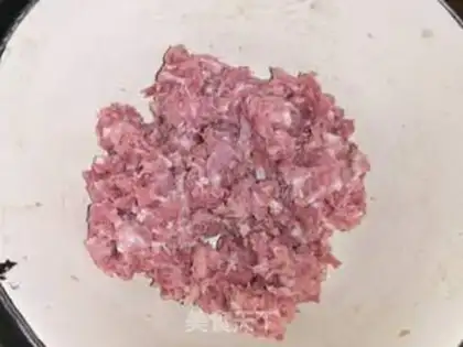 Make Meat dumplings step 1