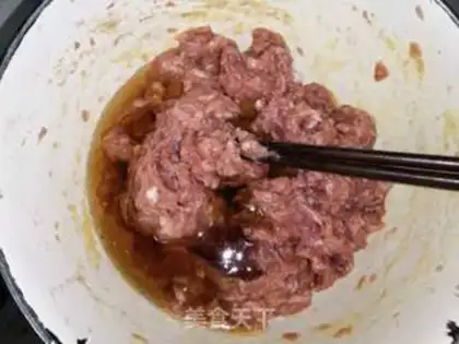 Make Meat dumplings step 5