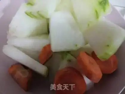 Make Bone-burning melons step 1