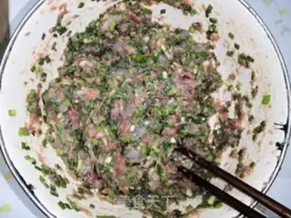 Make Meat dumplings step 13
