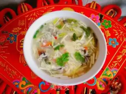 Make Spicy egg soup step 8