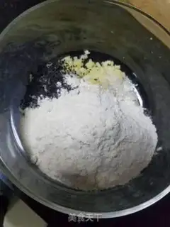 Make Apple sesame muffin step 1