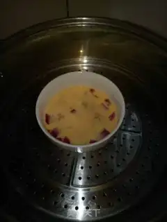 Make Fruit steamed eggs step 4