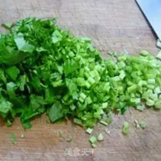 Make Celery gravy pasta step 4