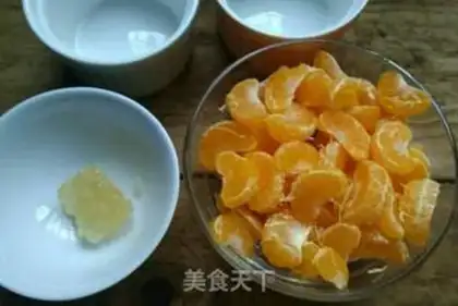 Make Orange ice cream step 1