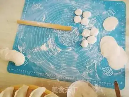 Make Cream egg dumplings step 6