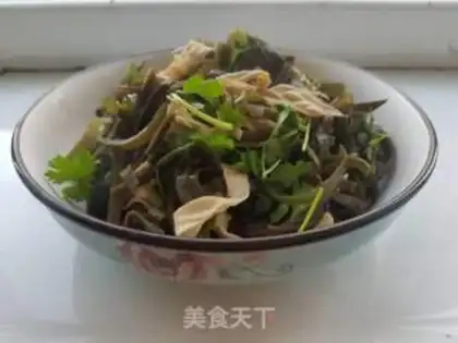 Make Sea belt with soybean skin step 3
