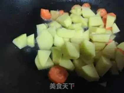 Make Beef roasted potato carrots step 2