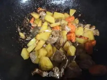 Make Beef roasted potato carrots step 6
