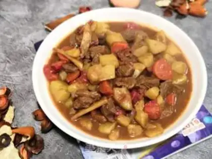 Make Beef roasted potato carrots step 9