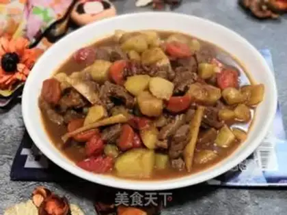 Make Beef roasted potato carrots step 10