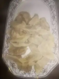 Make Three fresh dumplings step 3