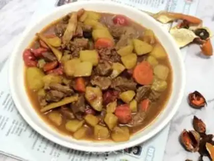 Make Beef roasted potato carrots step 11