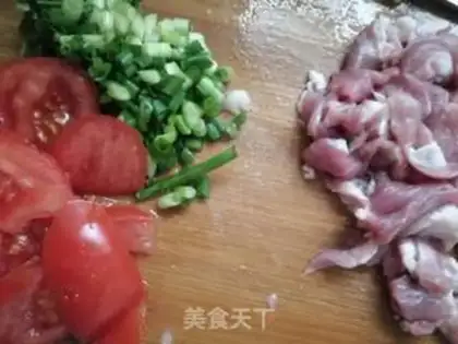 Make Pumpkin fried meat step 0