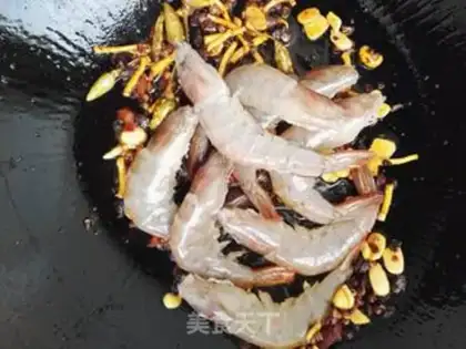 Make Spicy shrimp step 7