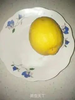 Make Lemon tea step 1