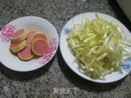 Make Sausage sprouts step 0