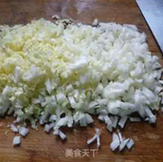 Make Dolls, chicken, chicken, meat dumplings step 6