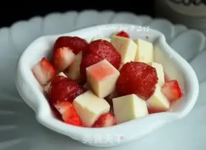 Make Fruity milk tofu step 8