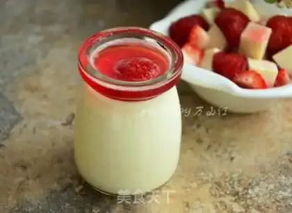 Make Fruity milk tofu step 9