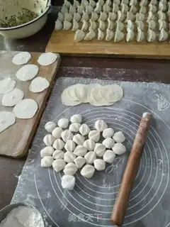 Make Five dumplings step 7