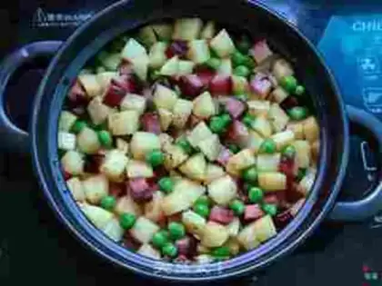 Make Potato rice step 7