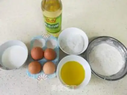 Make A flower cake step 0