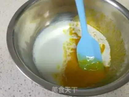 Make A flower cake step 3