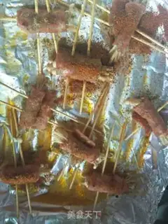 Make Bacon pins and mushrooms step 7
