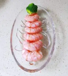 Make Tasty white shrimp step 1