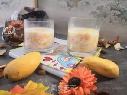 Make Milky mango Simirou step 8