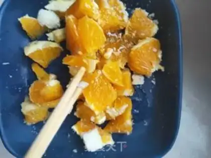 Make Orange toast step 0