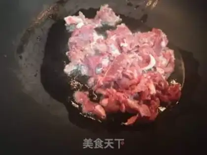 Make Holy fruit and beef step 3