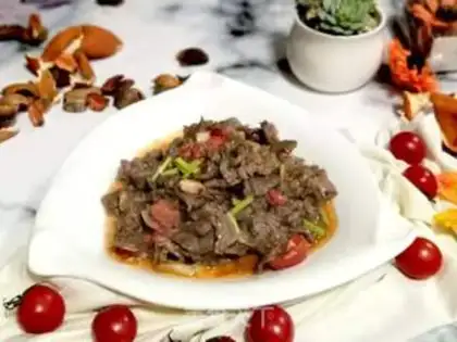 Make Holy fruit and beef step 8