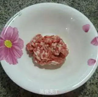 Make Cracker meat dumplings step 1