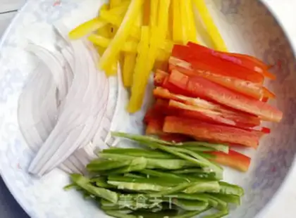 Make Triple peppers step 2